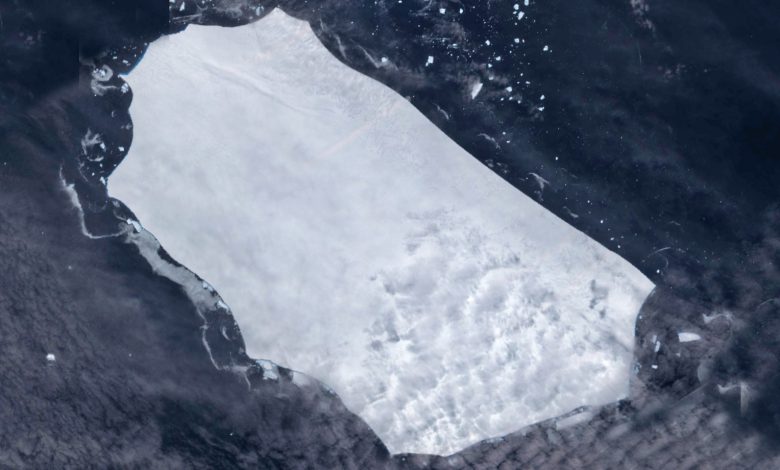 A68 iceberg