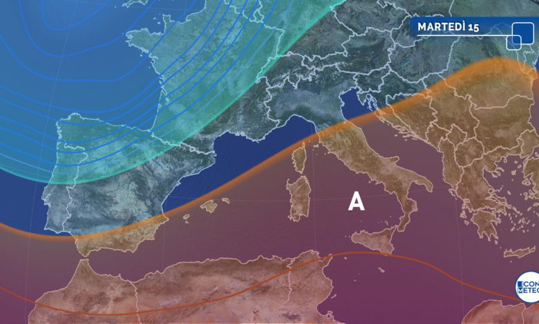 meteo martedì