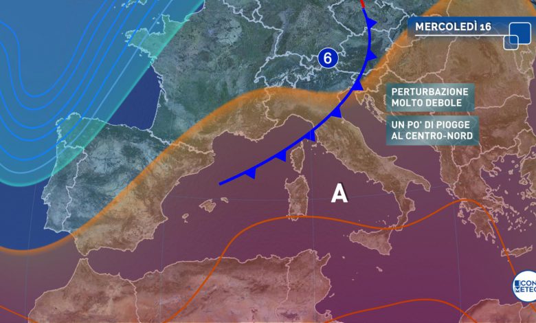 meteo pioggia
