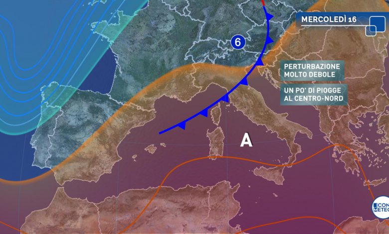 meteo pioggia