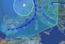 meteo venerdì