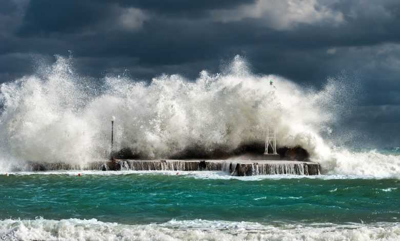 vento onde freddo medicane meteo mare mareggiata meteo weekend