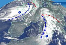 meteo giovedì 3 dicembre