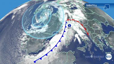 maltempo meteo 5 dicembre