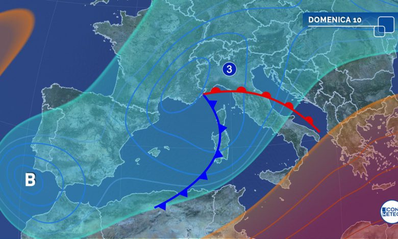 maltempo domenica meteo