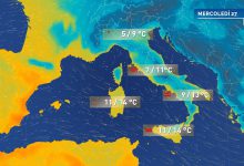 meteo mercoledì
