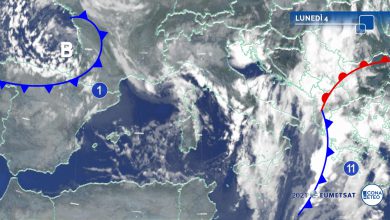 meteo 4 gennaio