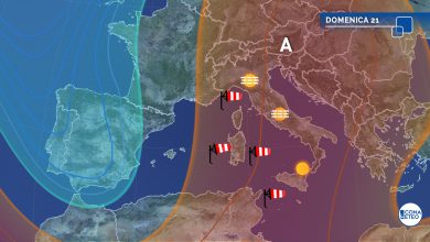 domenica clima mite
