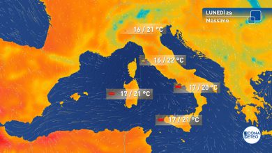 settimana di pasqua temperature