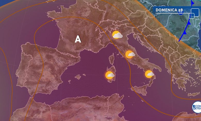 domenica delle Palme meteo