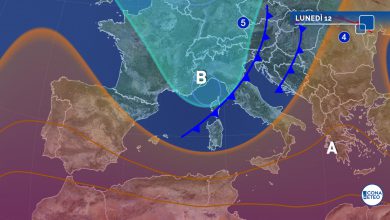 meteo pioggia