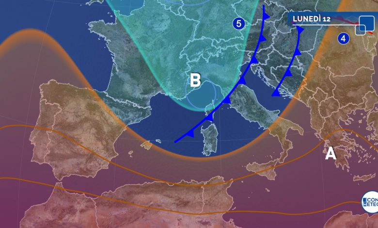 meteo pioggia