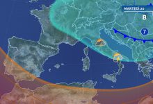 meteo martedì