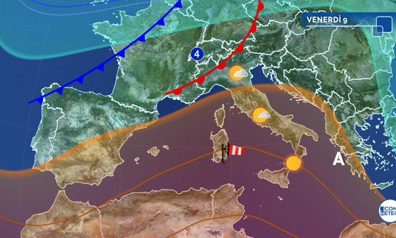 maltempo in arrivo