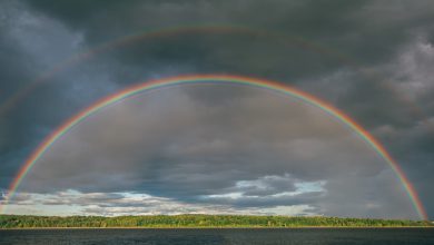 meteo pioggia arcobaleno