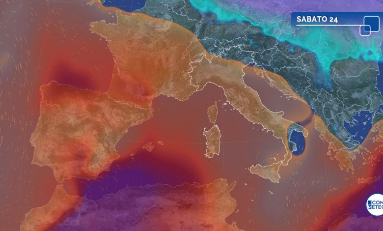 weekend 25 aprile meteo