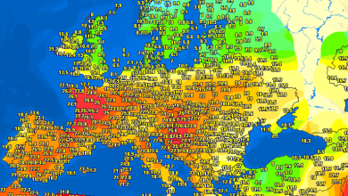 caldo anomalo Europa
