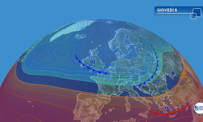 meteo giovedì