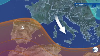 temporali martedì