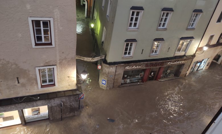 Austria alluvione