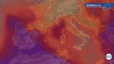 meteo temporali caldo