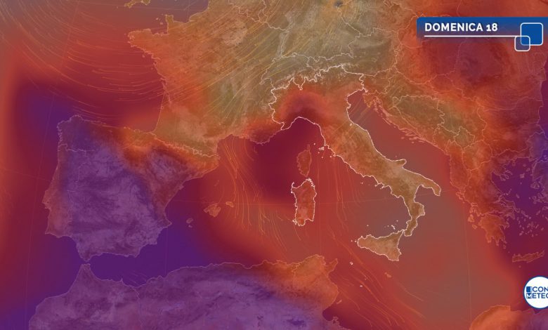 meteo temporali caldo