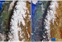 siccità Ande neve