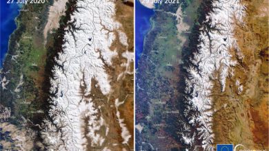 siccità Ande neve