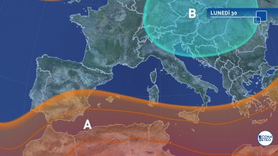 meteo lunedì