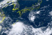 tempeste giappone cina