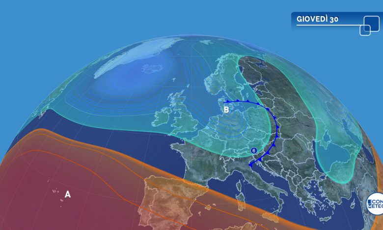 fine settembre meteo