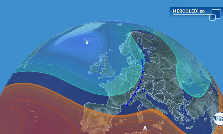 perturbazione meteo