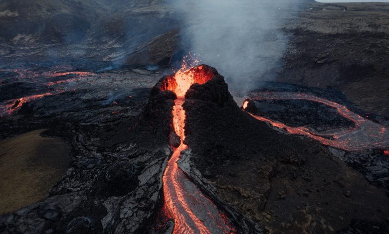 crisi climatica eruzione vulcano