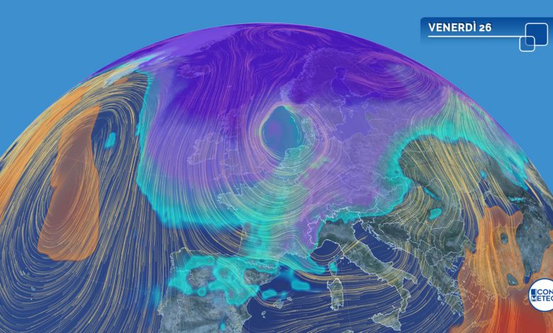 meteo venerdì