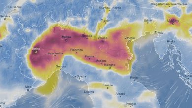 smog inquinamento mappa