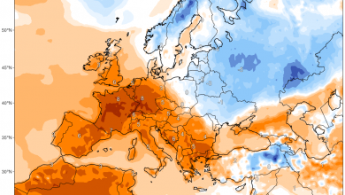 Capodanno caldo Europa