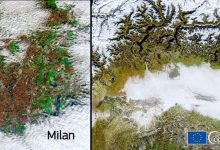 milano nebbia isola di calore