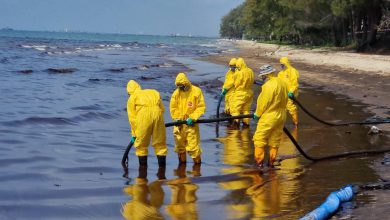 disastro ambientale petrolio Thailandia