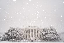 stati uniti neve Casa bianca