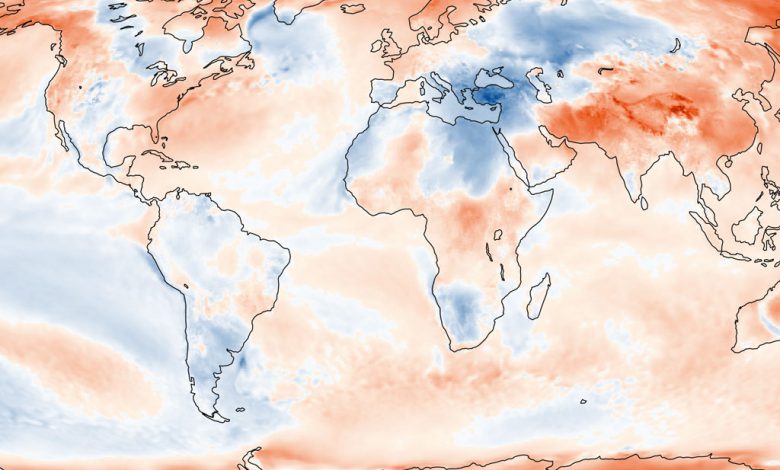 riscaldamento globale marzo 2022