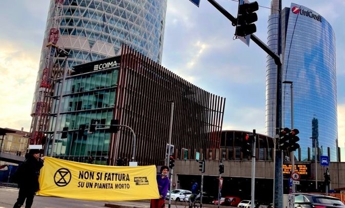 extinction rebellion milano