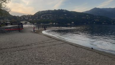lago di como siccità