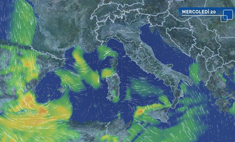 meteo mercoledì