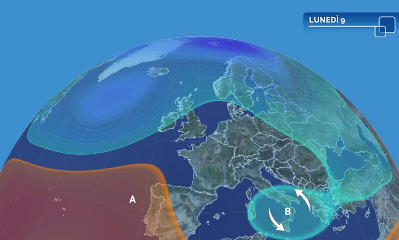 meteo lunedì