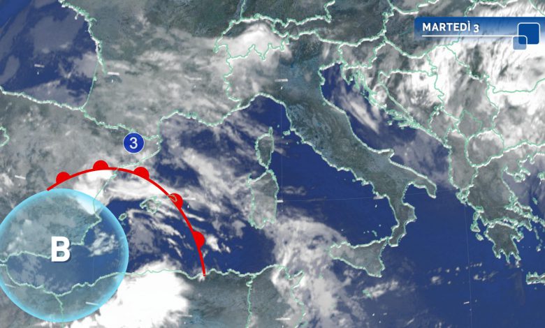 meteo martedì