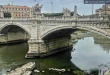 siccità tevere roma