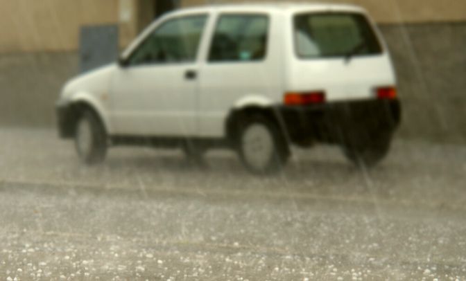 temporali grandine italia luglio