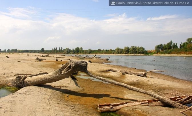 fiume po siccità decreto italia