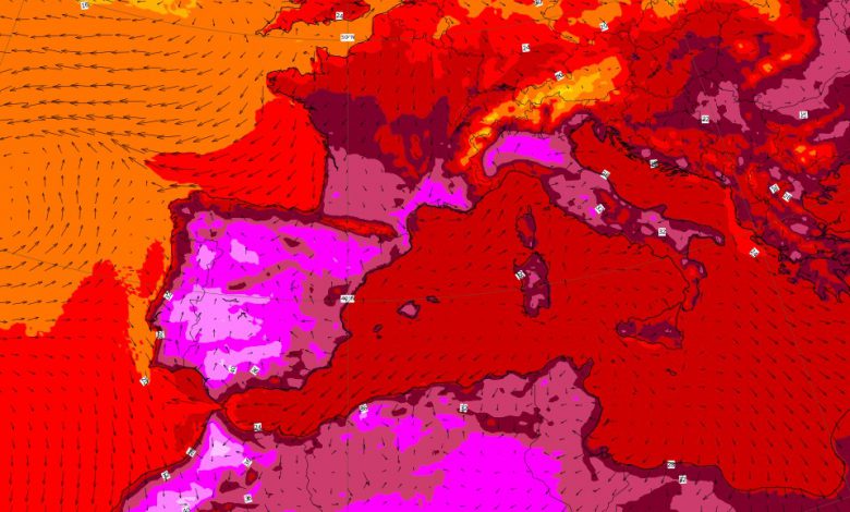 caldo 40 gradi dove