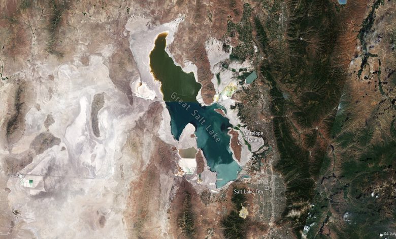Great Salt Lake siccità
